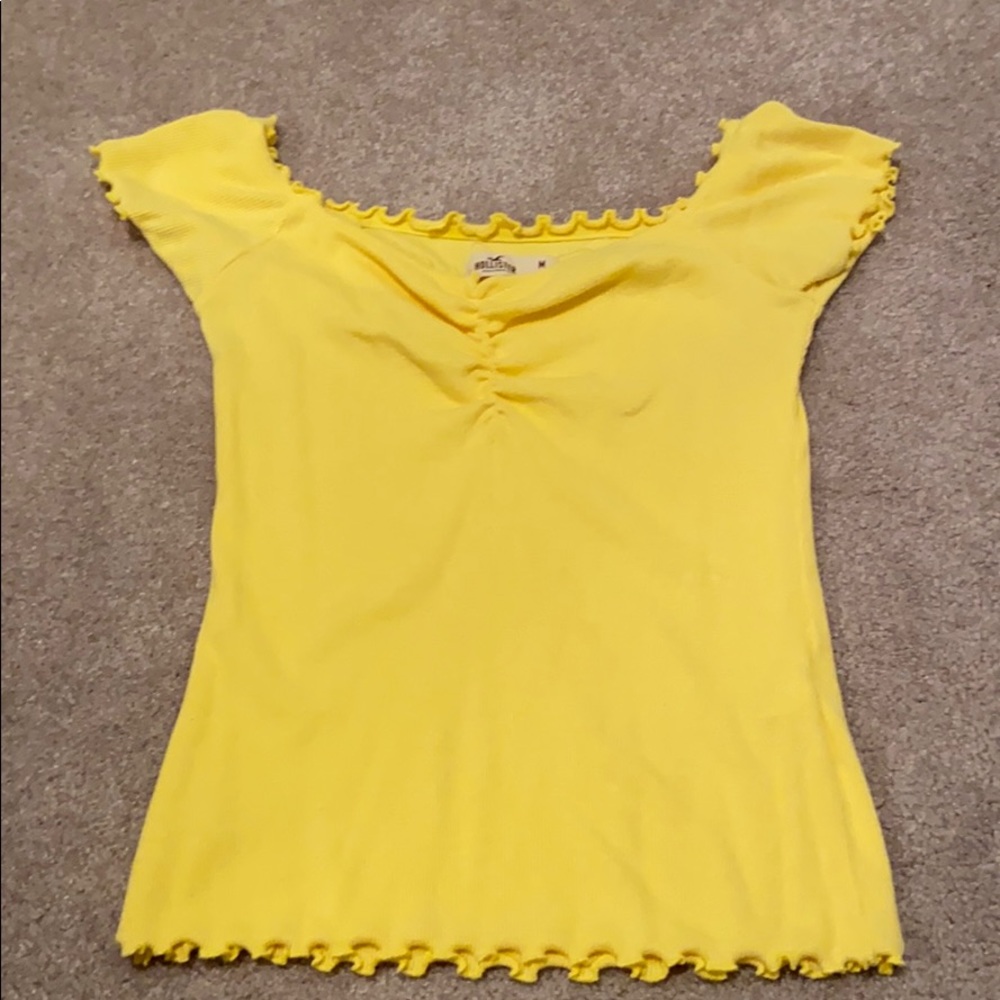 Hollister off the shoulder shirt